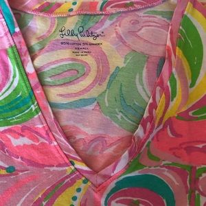 Lilly Pulitzer, spandex, shirt,